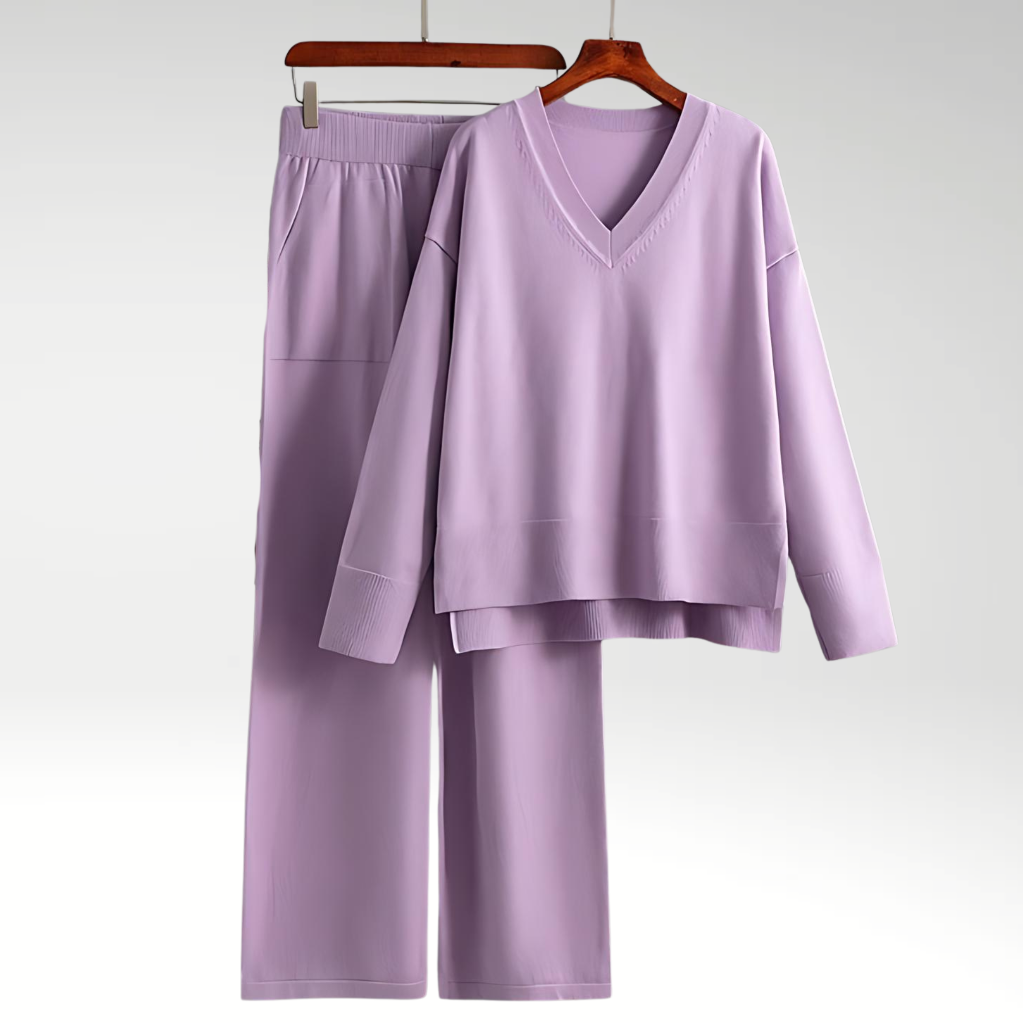 Ravora Paris™ | Luxe Ensemble deux pièces col V