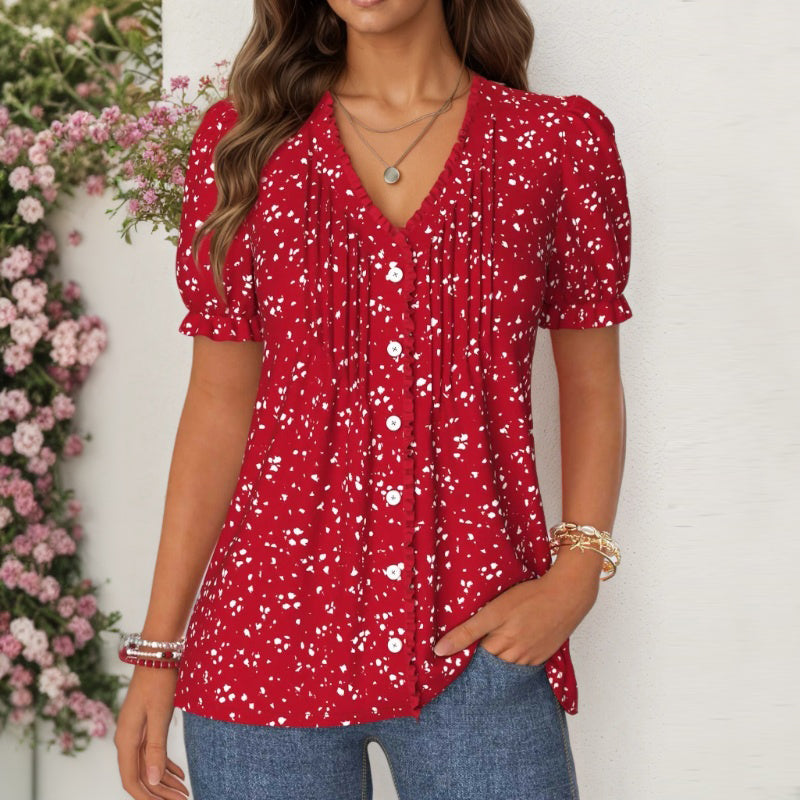 Ravora Paris™ | Blouse Décontractée Vintage