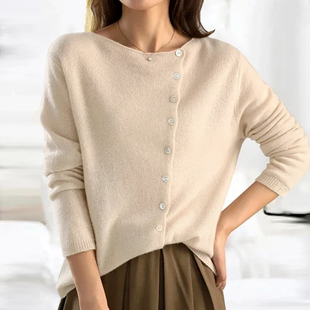 Ravora Paris™ | Cardigan classique en maille boutonnée