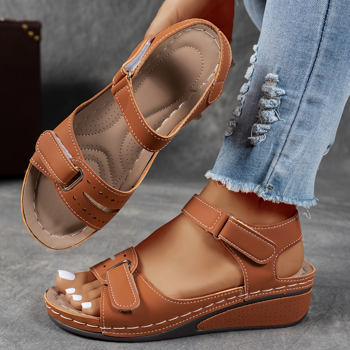 Ravora Paris™  | Sandales Orthopédiques Confort Élise