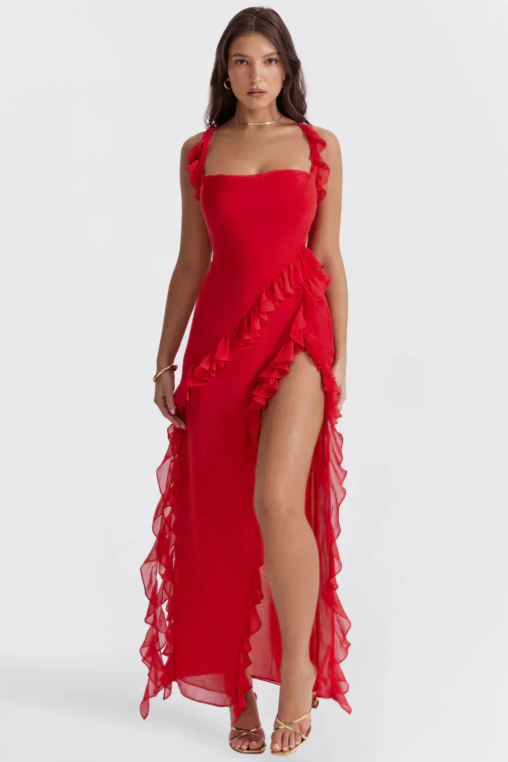 Ravora Paris™ | Robe élégante avec jambes ouvertes